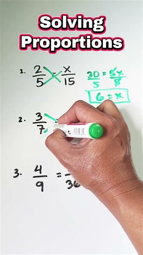 Solving Proportions #maths #mathematics #proportions #solvingproportions