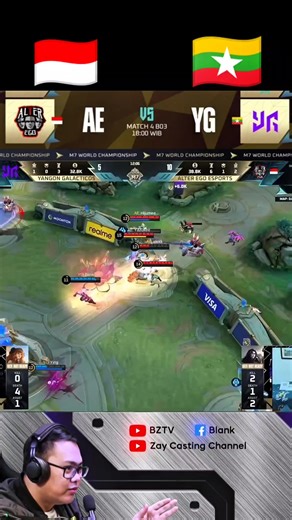 AE vs YG: MLBB M7 Game Highlights