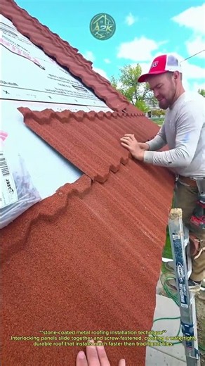 Installing Stone-Coated Metal Roof Tiles: Fast & Durable Roofing Method