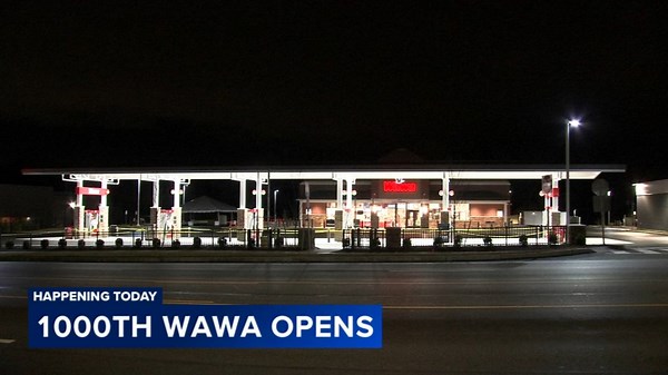 Wawa celebrates grand opening of 1000th fuel store in Springfield, Delaware County