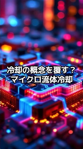 【PC雑学】冷却の概念を覆す？マイクロ流体冷却 #解説 #冷却技術 #マイクロ流体冷却