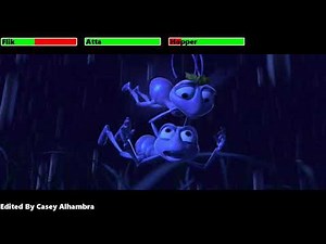A Bug's Life (1998) Final Battle with healthbars 2/2