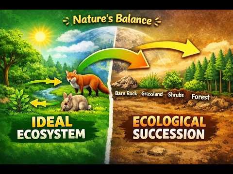 Ideal Ecosystem & Ecological Succession Explained