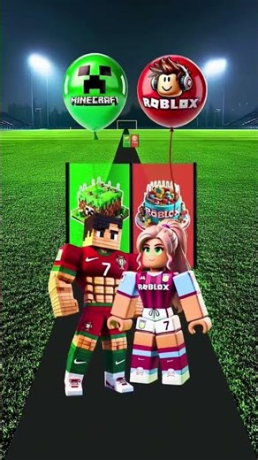 roblox vs minecraft help ronaldo to win in this debate