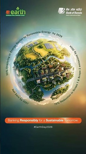Bank of Baroda | Earth Day 2026 I Driving Sustainable Growth with ESG Principles