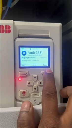 How to VFD Reseting#electrical #software #programming #program