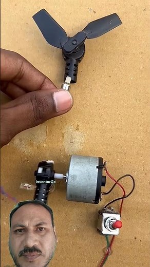 Motion sharing with coreless drone motor