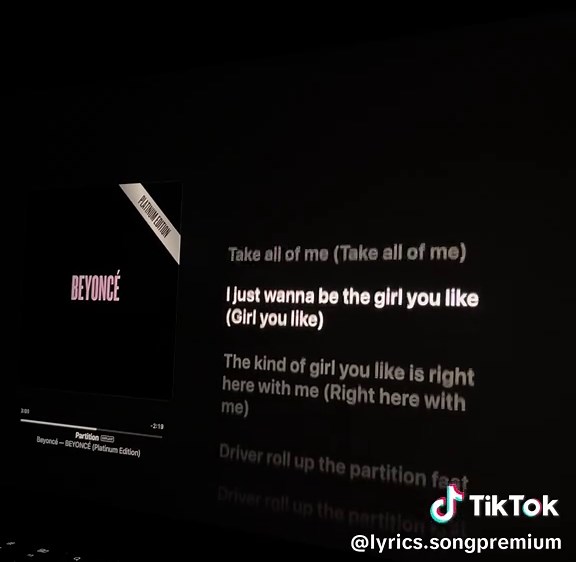 Partition #partition #beyoncé #lyrics #applemusic #song