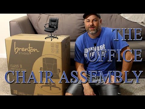 The Typical Office Chair Assembly Video - Brenton Ruzzi II mid-back chair