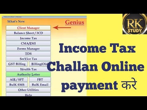 How to Pay Income Tax Online with Net Banking or Debit Card from Genius in 2-minutes #Incometax