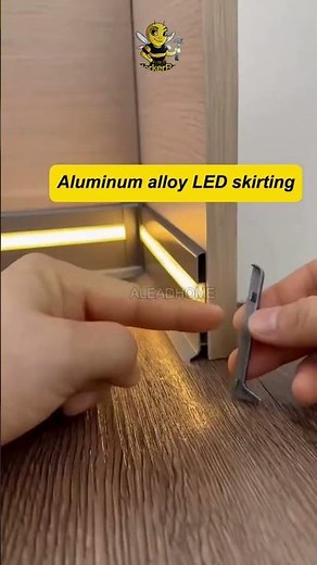 Elevate the look of your commercial spaces with LED luminous skirting ✨!