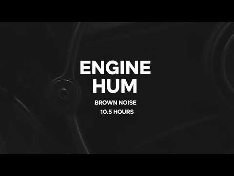 Deep Sleep Engine Room Hum | Low Frequency Brown Ambience