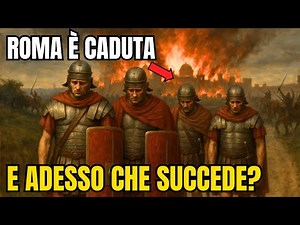 What happened to the last Roman soldiers after the fall of Rome?