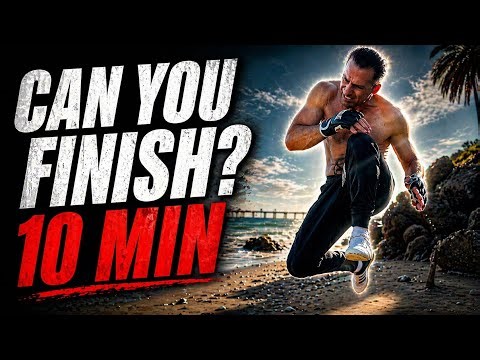 Can You Finish This 10 Min MMA Workout at Home (No Equipment)?