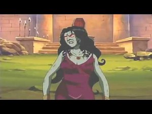 Woman into Bat Monster Transformation TF