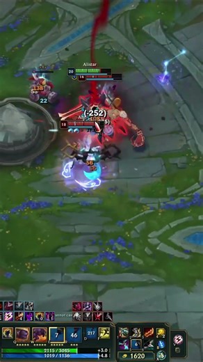 RIOT Pls NERF This Full AD Alistar Build | League of Legends - #shorts