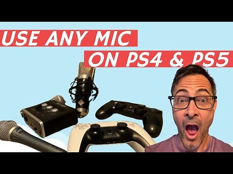 Use Any Microphone on PS4 or PS5 with the Behringer UM2 USB Audio Interface