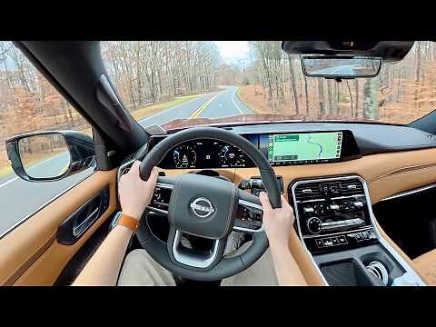 2025 Nissan Armada - POV First Driving Impressions (On & Off-Road)