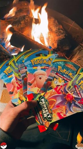Pokémon Packs by Campfire! #shorts