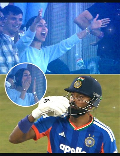Hardik Pandya ने Device के बाद खतरनाक बैटिंग की *50 के बाद Girlfriend ko दिए गगन चुमी kiss #shots