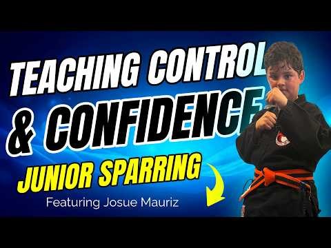 Teaching Control & Confidence: Junior Sparring Rounds Featuring Josue Mauriz