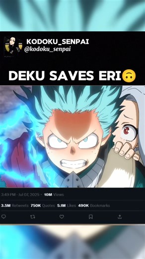 Deku saves eri from Overhaul🙃#myheroacademiaamv #myheroacademiaart#otakukart #myheroacademiaartwork