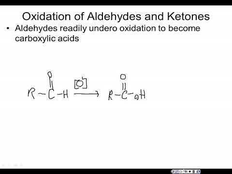 Oxidation and Reduction of Aldehydes and Ketones