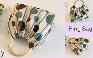 How To Make Ring Bag _ 超简单手腕包手提包