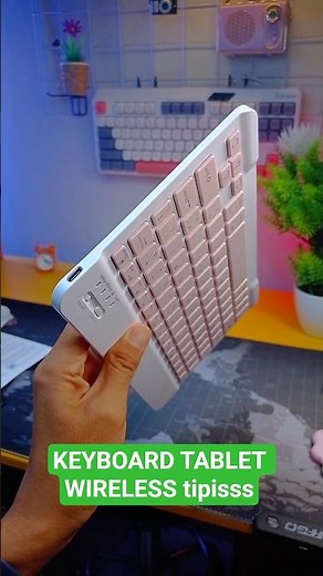 Bluetooth wireless keyboard #wireless keyboard #tablet keyboard (BUY: CLICK SHOPEE AFFILIATE)