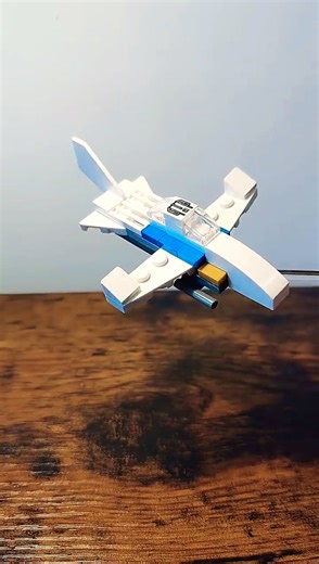 Lego Fighter Jet - Let's build micro jet for a battle #lego #legos #shorts #short #brick #legoaddict