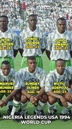 Nigeria LEGENDS USA 1994 World Cup