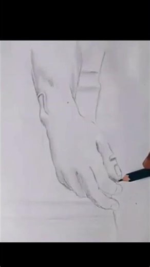 Realistic hand drawing | #trending #art #sketch