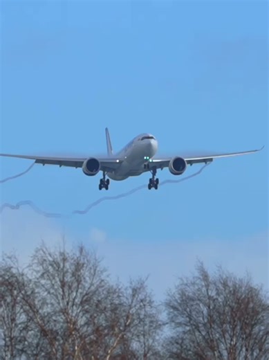 Marvelous Kuwait Airways A330NEO Winter Arrival