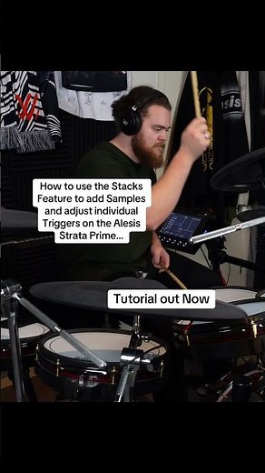 Alesis Strata Prime Tutorial - Stacks Feature | #shorts #drums #demo #tutorial #alesis