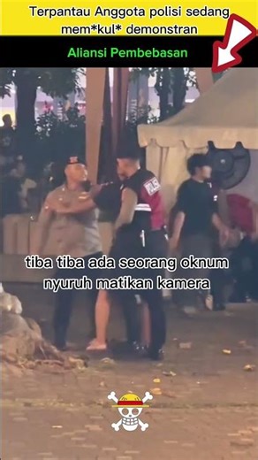 Oknum kepolisian beraksi