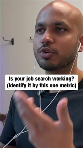 One metric tells you whether your job search is working or failing