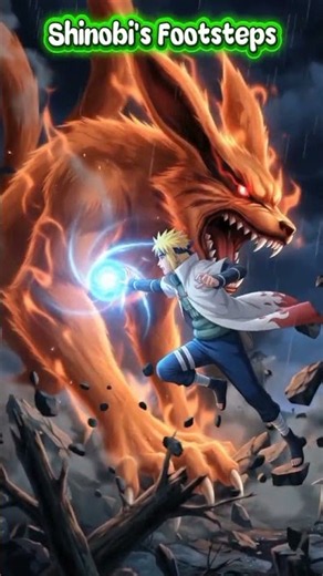 Minato vs Kurama ⚡ The Sacrifice