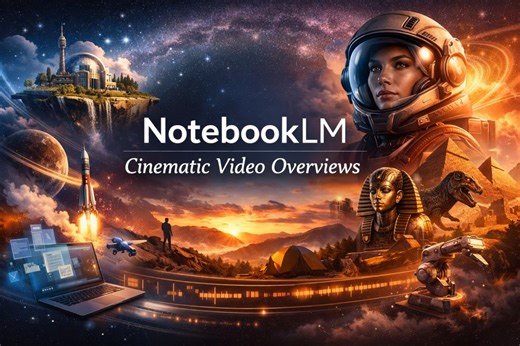 NotebookLM lanza videos cinematográficos con IA de Gemini 3