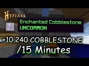 LA MANERA MÁS FÁCIL DE CONSEGUIR EL SUPER COMPACTOR 3000, FARM DE COBBLESTONE, Hypixel SkyBlock