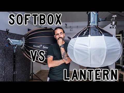 SOFTBOX VS LANTERN | which is best for you?