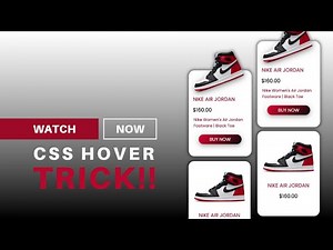 Animated Product Card Hover Effect | HTML & CSS