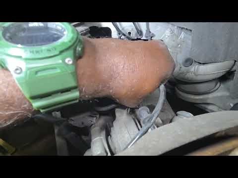 Easy .Rear brake sensor replacement 2013 BMW 750Li
