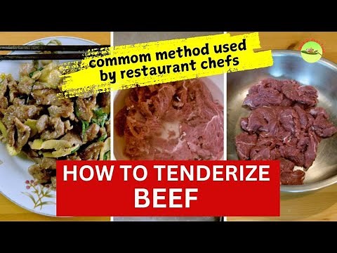 How to Tenderize Beef for Stir-frying (Tested Chinese chef secrets)