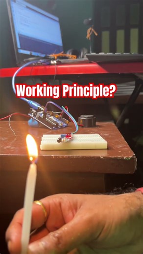 Working Principle?? What sendor is used #robotics