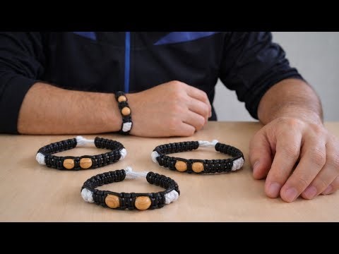 Stylish Men’s Bracelet with Just 2 Knots 🔥 / bracelet tutorial for beginners