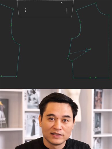 Cách thiết kế áo tay #Raglan trên máy tính ... #RẬP #Gerber #AccuMark #StyleCAD #Optitex #CLO3D #Manocanh