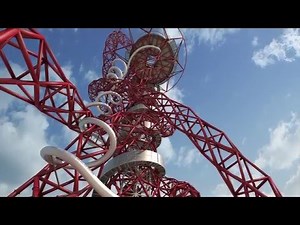 Behind the scenes at the construction of The Slide at the ArcelorMittal Orbit
