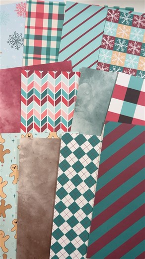 Check out my hand drawn digital pattern papers ❄️ watch out for a project using them tomorrow ☺️!!