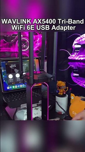 I Boosted My WiFi Speed with This AX5400 Tri Band Adapter!