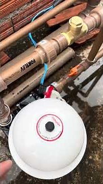 PRESSURIZADOR INOVAÇÃO NA HIDRÁULICA | INSTALE AGORA #encanamento #shorts